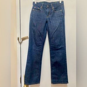J. Crew bootcut jeans, size 28 short